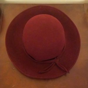 Vintage Maroon Hat